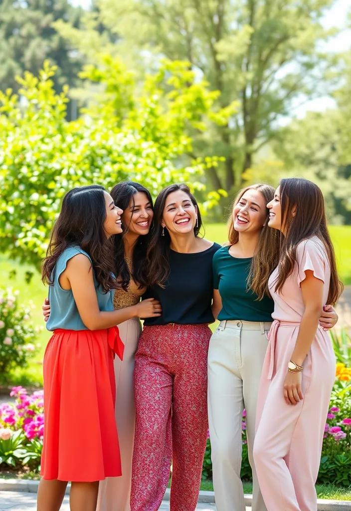 21 Stunning Photography Poses for Women That Will Transform Your Portraits (Don't Miss #13!) - 10. The Group Shot