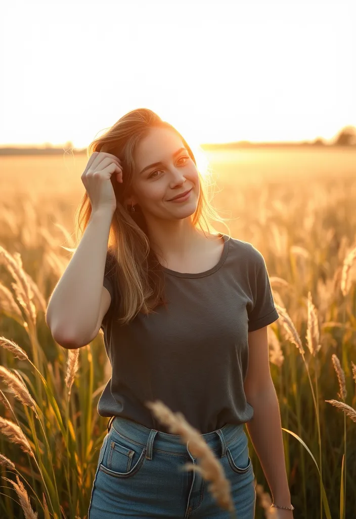 21 Stunning Photography Poses for Women That Will Transform Your Portraits (Don't Miss #13!) - 7. The Hands in Hair Pose