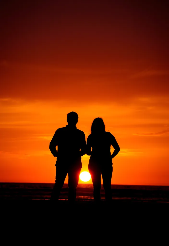 21 Friends Photography Poses That'll Make You Look Like a Pro (You Won't Believe #11!) - 9. The Silhouette Shot