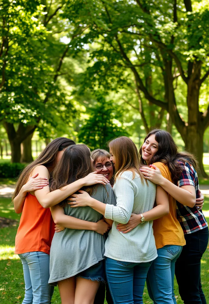 21 Friends Photography Poses That'll Make You Look Like a Pro (You Won't Believe #11!) - 8. The Group Huddle