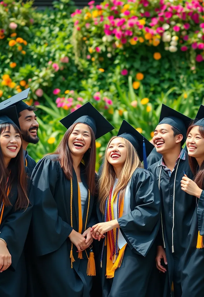 21 Graduation Photography Poses That Will Make Your Friends Jealous! - 10. The Candid Laugh