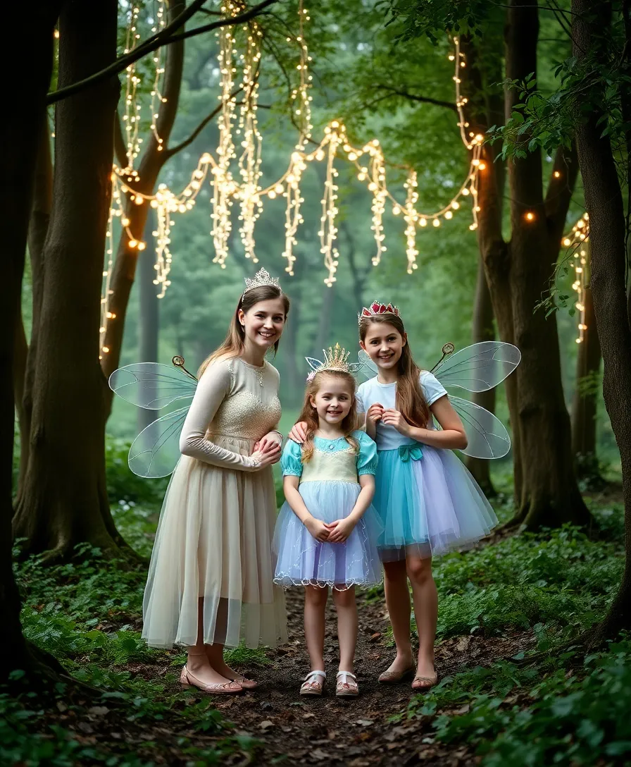 25 Stunning Family Poses That Will Make Your Photos Unforgettable (You’ll Love #12!) - 17. The Whimsical Fantasy