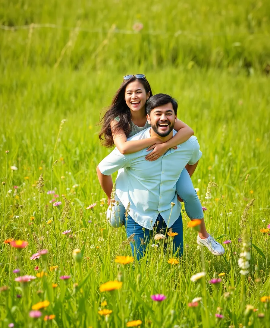25 Stunning Couple Photography Poses That Will Melt Your Heart (You Won't Believe #14!) - 3. The Piggyback Ride